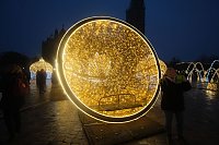 Bild: Peter Blei unterwegs in Magdeburg