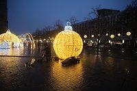 Bild: Peter Blei unterwegs in Magdeburg