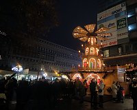 Bild: Peter Blei unterwegs in Magdeburg