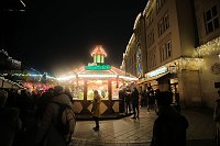 Bild: Peter Blei unterwegs in Magdeburg