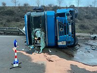 Bild: Unfall auf der A38