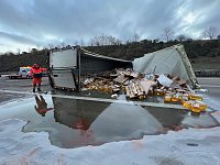 Bild: Unfall auf der A38