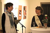 Bild: Kreative Frauen aus Th&uuml;ringen bei der Vernissage im Langensalzaer Rathaus