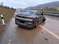 Bild: Unfall auf der Autobahn 38
