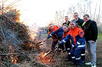 Bild: Osterfeuer in Heiligenstadt