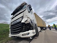 Bild: Auffahrunfall auf der Autobahn