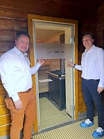 Bild: Neue Attraktionen im Leinebad