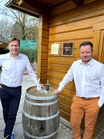 Bild: Neue Attraktionen im Leinebad