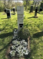 Bild: Bild des Grabsteines