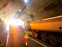 Bild: Unfall im H&ouml;llbergtunnel