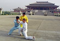 Bild: Die Leinefighter zu Gast in China