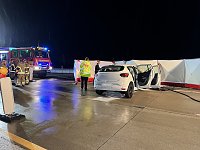 Bild: Unfall letzte Nacht auf der A 38