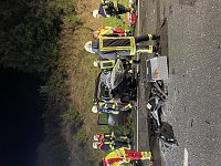 Bild: Schwerer Unfall an der Anschlussstelle Worbis