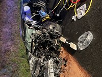 Bild: Schwerer Unfall an der Anschlussstelle Worbis
