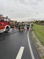 Bild: Unfall auf dem Autobahnzubringer