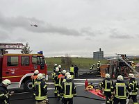 Bild: Unfall auf dem Autobahnzubringer