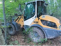 Bild: Bild des gestohlenen Radladers