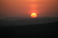 Sonnenuntergang - fotografiert vom Hainer Berg Bild: Sonnenuntergang - fotografiert vom Hainer Berg