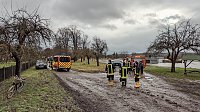 Bild: Wassermassen in Windehausen, Dezember 2023