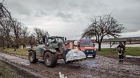 Bild: Wassermassen in Windehausen, Dezember 2023