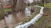 Bild: Wassermassen in Windehausen, Dezember 2023