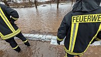Bild: Wassermassen in Windehausen, Dezember 2023