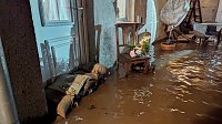 Bild: Wassermassen in Windehausen, Dezember 2023