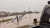 Bild: Wassermassen in Windehausen, Dezember 2023