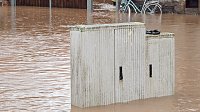 Bild: Wassermassen in Windehausen, Dezember 2023