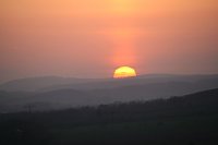 Sonnenuntergang - fotografiert vom Hainer Berg Bild: Sonnenuntergang - fotografiert vom Hainer Berg