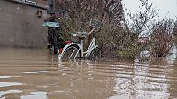 Bild: Wassermassen in Windehausen, Dezember 2023