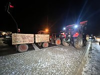 Bild: Bauernprotest bei Bleicherode