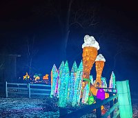Bild: Peter Blei unterwegs in magischen Lichterwelten
