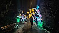 Bild: Peter Blei unterwegs in magischen Lichterwelten