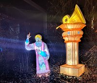 Bild: Peter Blei unterwegs in magischen Lichterwelten