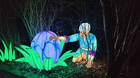 Bild: Peter Blei unterwegs in magischen Lichterwelten