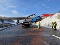 Bild: Unfall audd der A 38