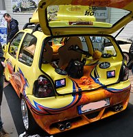 Bild: Peter Blei unterwegs auf der Automesse Erfurt
