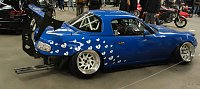 Bild: Peter Blei unterwegs auf der Automesse Erfurt