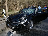 Bild: Unfall auf der B 81