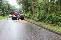 Bild: Feuerwehreinsatz nach Unfall