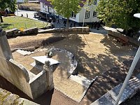 Bild: Mahnmalsanierung in Breitenbach