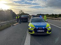 Bild: Unfall auf der A38