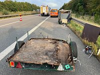 Bild: Unfall auf der A38