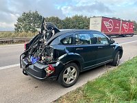 Bild: Unfall auf der A38