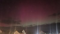 Bild: Polarlichter &uuml;ber Bleicherode