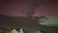 Bild: Polarlichter &uuml;ber Bleicherode