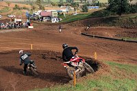 Bild: Peter Blei unterwegs beim Motorcross