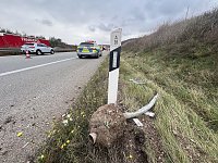 Bild: Unfall auf der A 38
