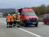 Bild: Unfall auf der A 38